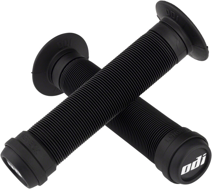 ODI Longneck ST Grips – Black, Flange