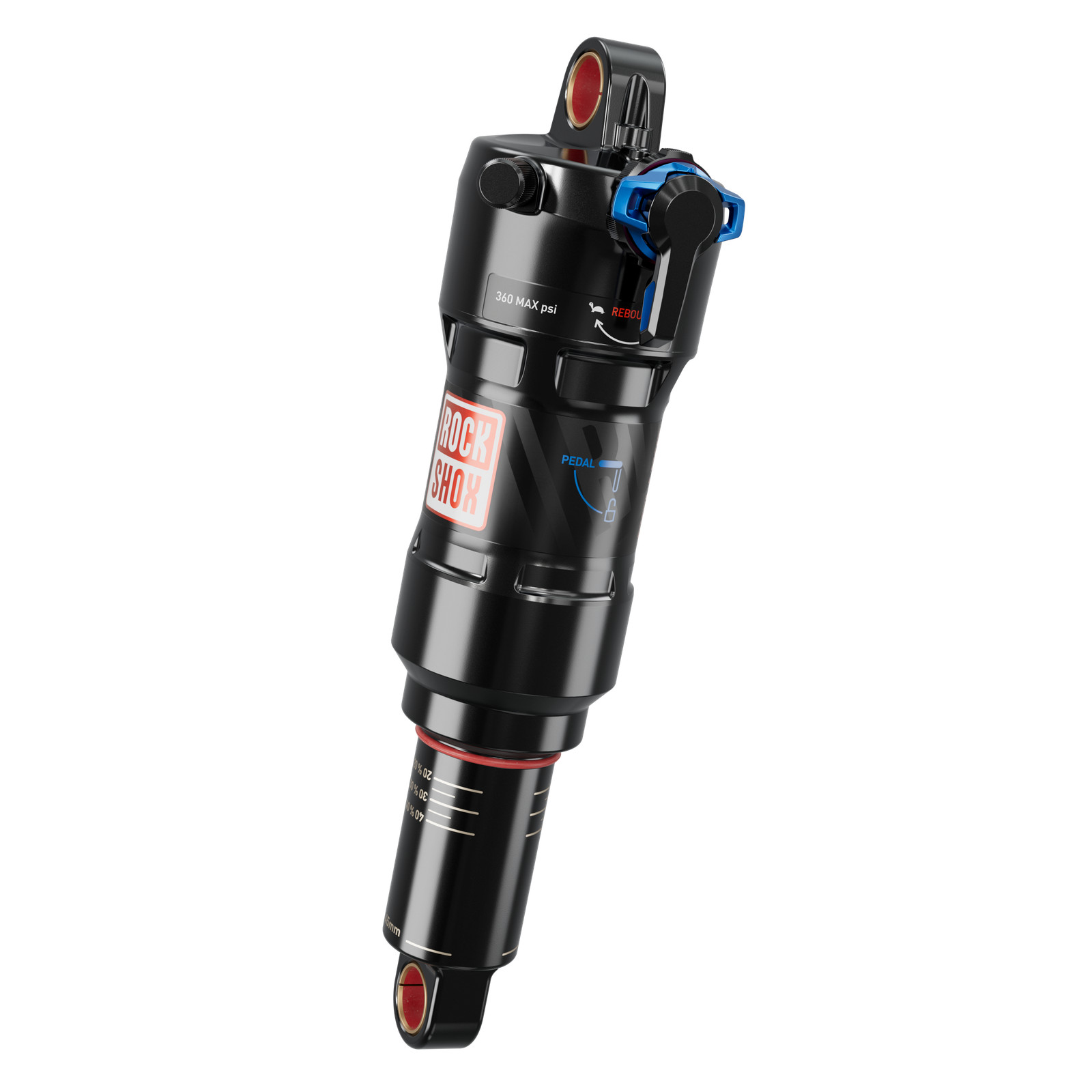 RockShox Deluxe Ultimate RCT Rear Shock 190x45mm Linear XL, E-bike, Adjustable