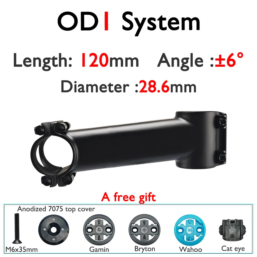 6/12/17 Degree Road/MTB Bicycle Carbon Stem 60-120mm Bike Computer Mount Stand