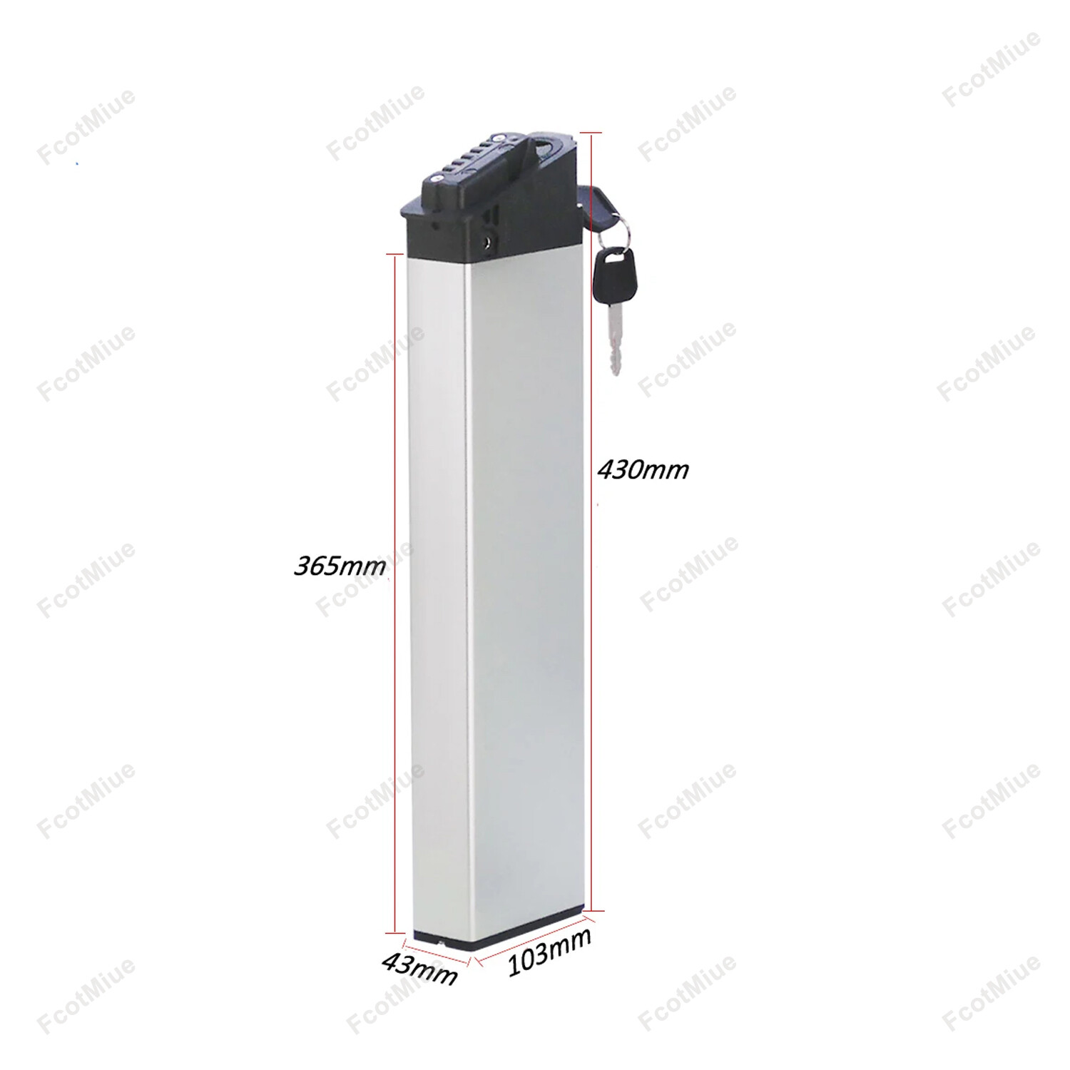 48V 10.4Ah Folding Ebike Battery for Bezior XF200 X500 SAMEBIKE 20lvxd30 Lo26