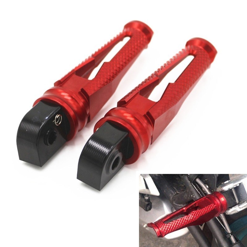 Durable Foot Pegs Pedal Footrest For YZF R6 R3 Scootor Motorcycle Footrest 2x