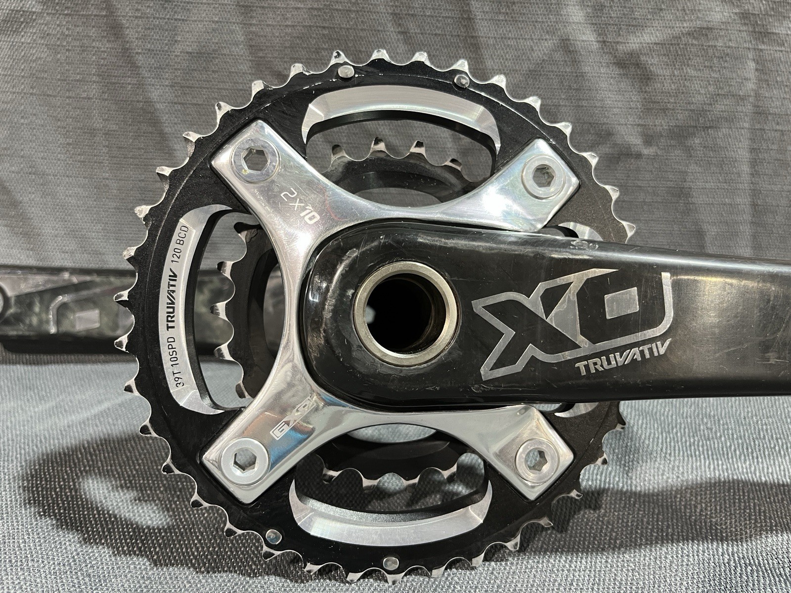 Truvativ SRAM X0 Carbon Crankset 175mm 39/26T 2×10 GXP 144/94 BCD MTB XC