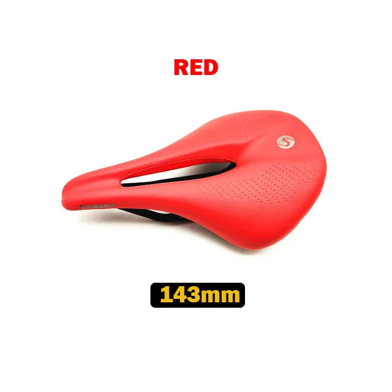 Carbon Fiber Road MTB Cycling Bicycle Saddle Leather Soft Seat Cushion Saddle