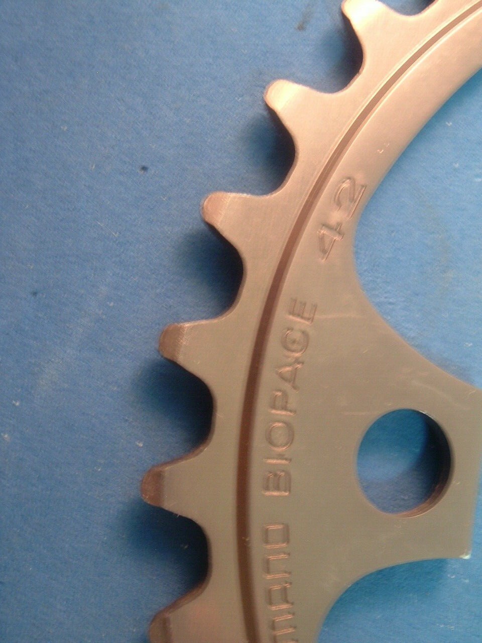 Shimano 600 42T Biopace LD NEW / NOS Chainring Oval- 6/7/8/9-Spd-130MM-Bronze NM