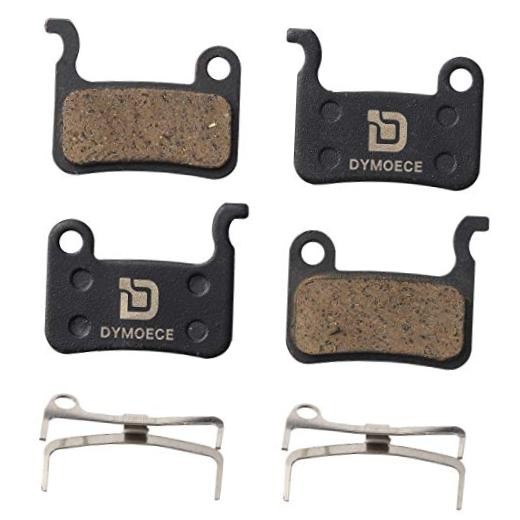 2 Pairs Bicycle Disc Brake Pads Compatible with Shimano Resin Organic Pads