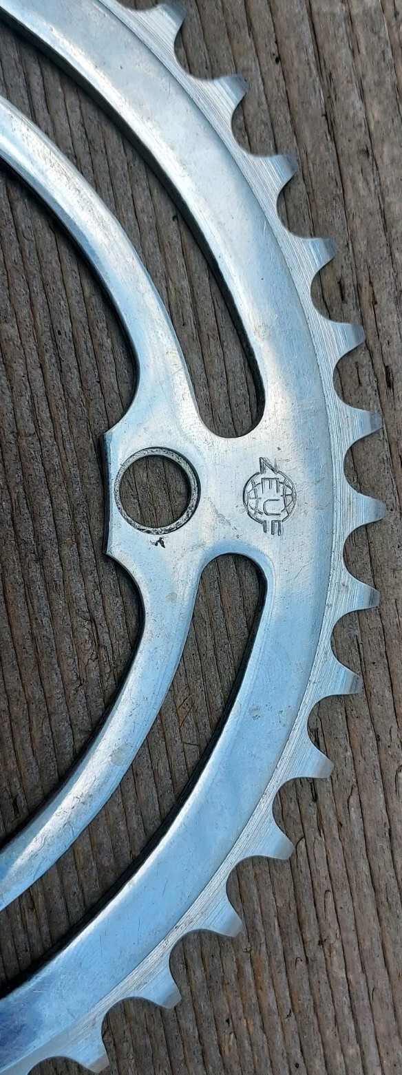 Vintage Zeus Criterium / Pista Chainring 45t, 118mm – 119mm BCD – Excellent!