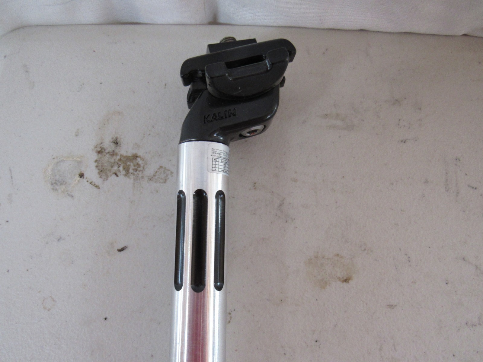 Kalin Fluted Adjustable Seatpost 25.8mm x 360mm Auminum Road Mountain