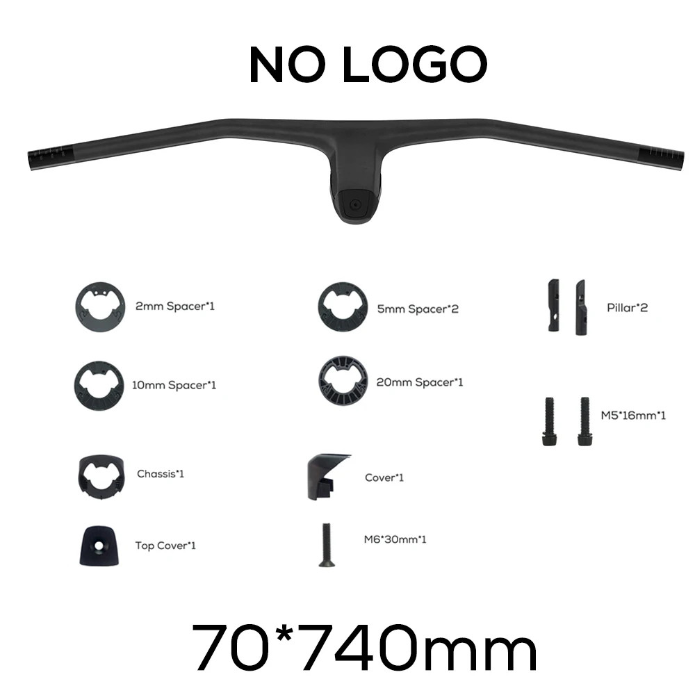 Fraser IC Sl WC 740mm-780mm -20° Carbon Integration Mountain Bike Handlebar