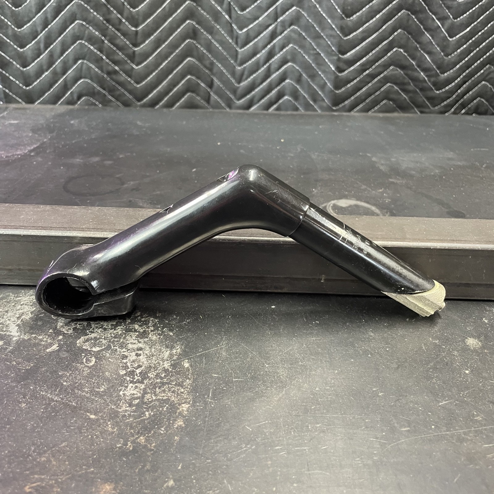 Vintage Black Nitto Riser Quill Stem – 25.4mm x 105mm – Used