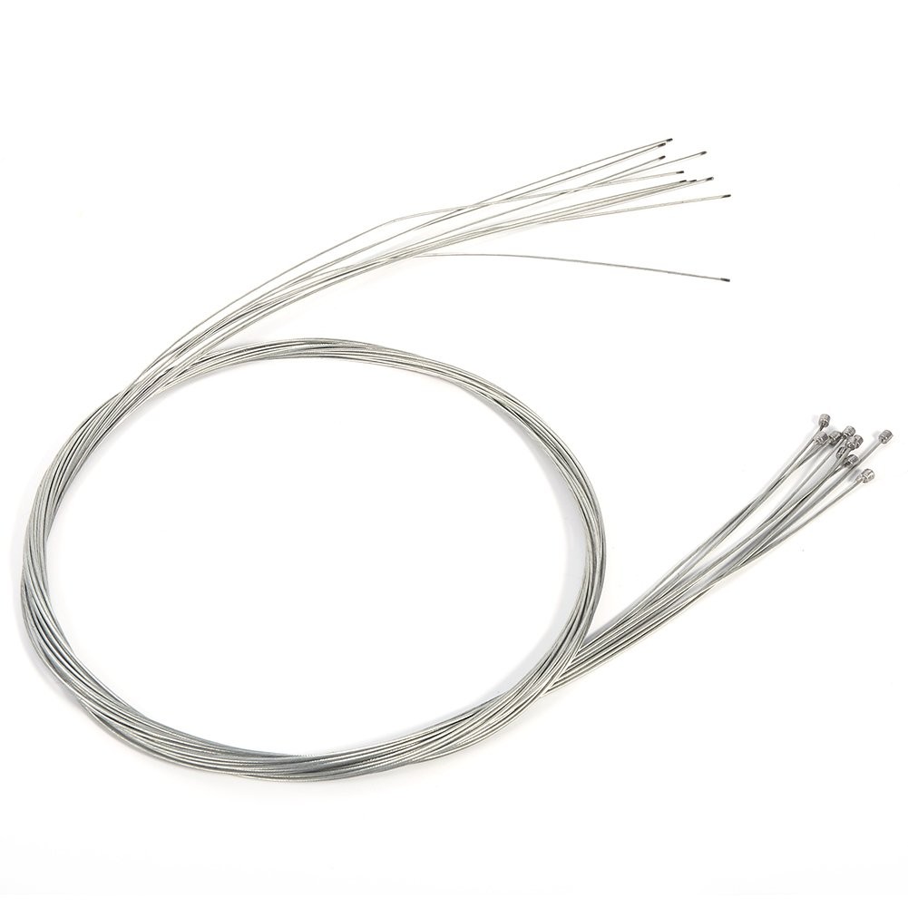 Shifter Cable 10pcs, Derailleur Cable, Road Shift Cable Set, Braking Line Wir…