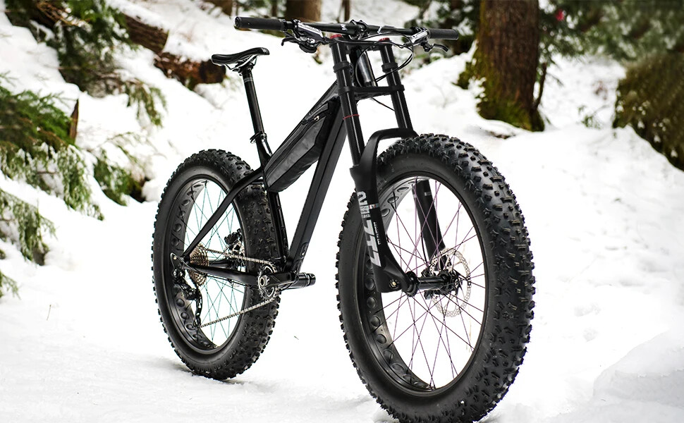 26″/20″*4.0 MTB/AM Bike Air Double Shoulder Rappelling Shock Absorber Fork