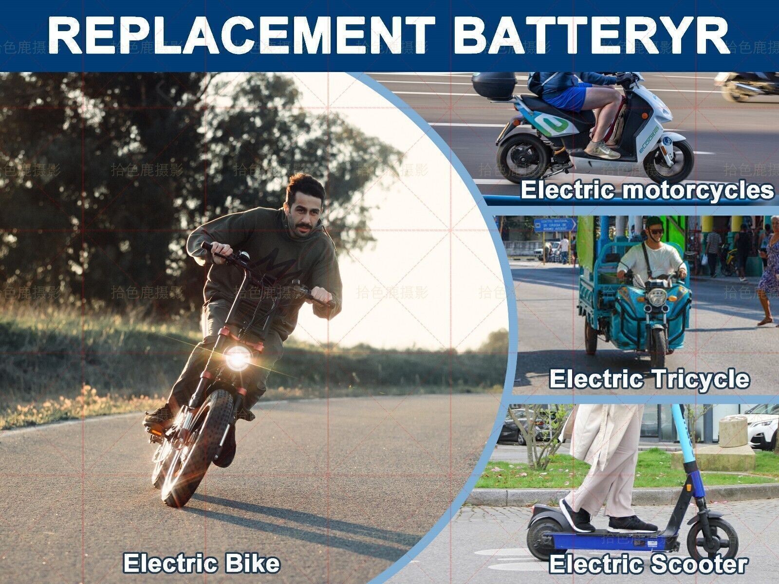 36V 20AH Li-Ion LITHIUM EBIKE BATTERY ≤ 1000W Motor Electric Bicycle Bike E Bike