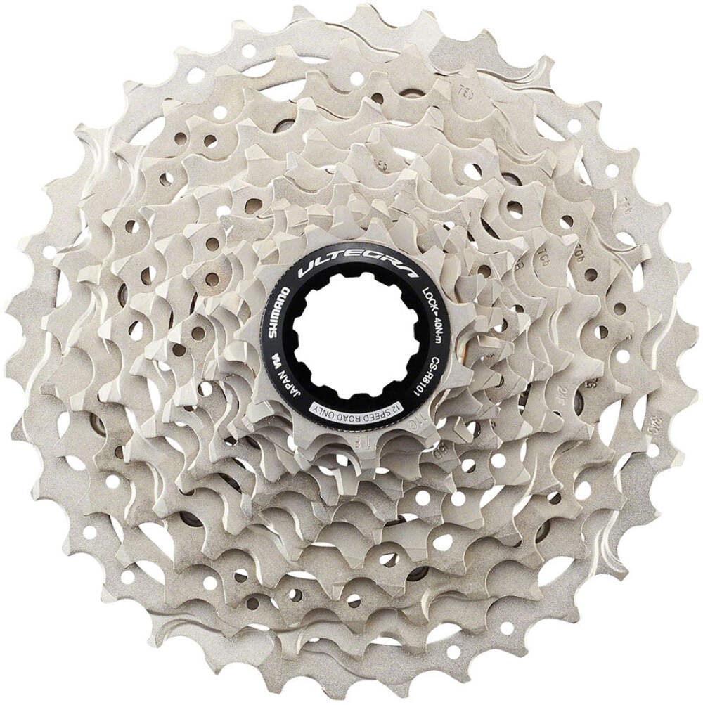 Shimano Ultegra CS-R8101 Cassette – 12-Speed, 11-34t, Silver