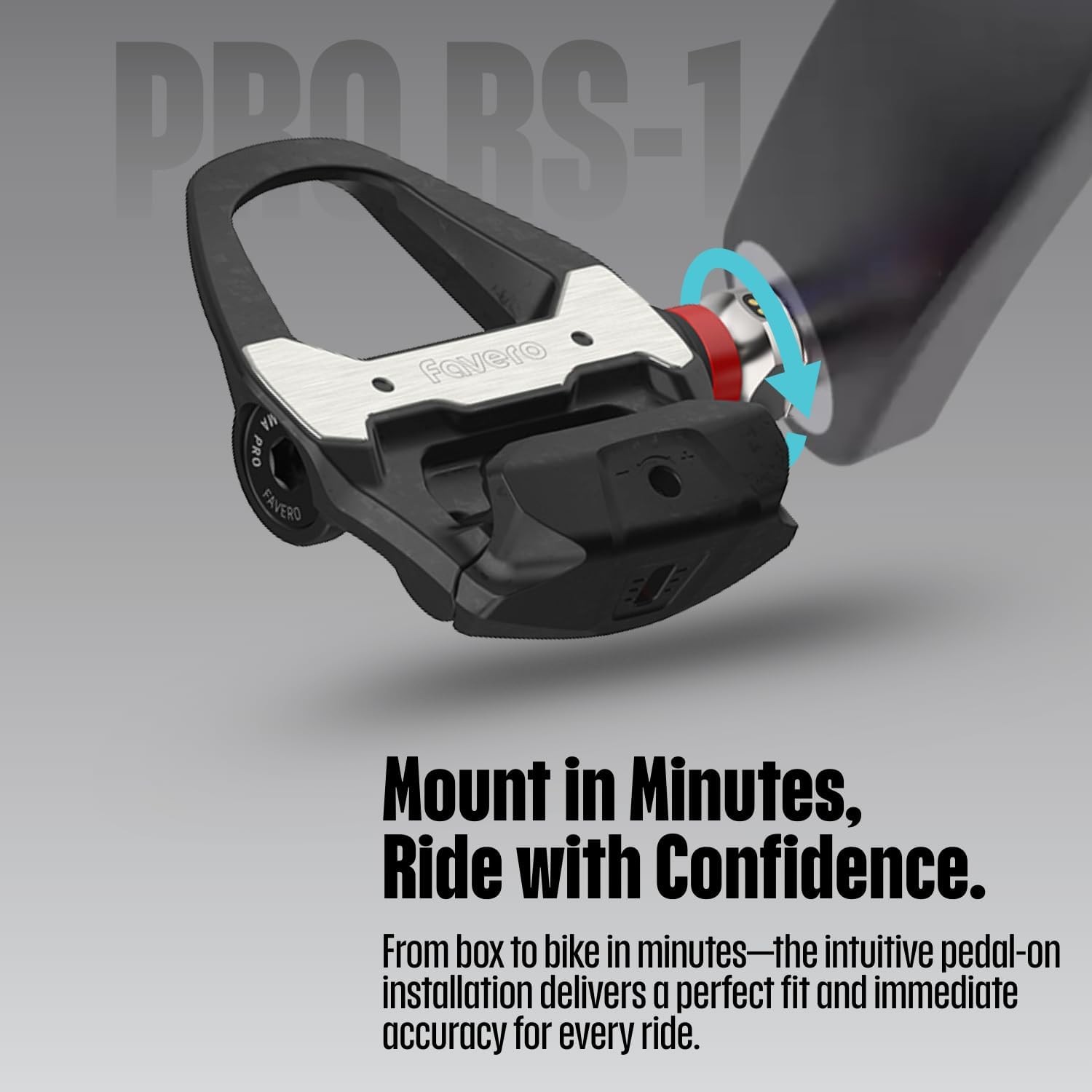 NEW Favero Assioma PRO RS-2 Dual Power Meter Pedals Shimano SPD-SL Road Bike