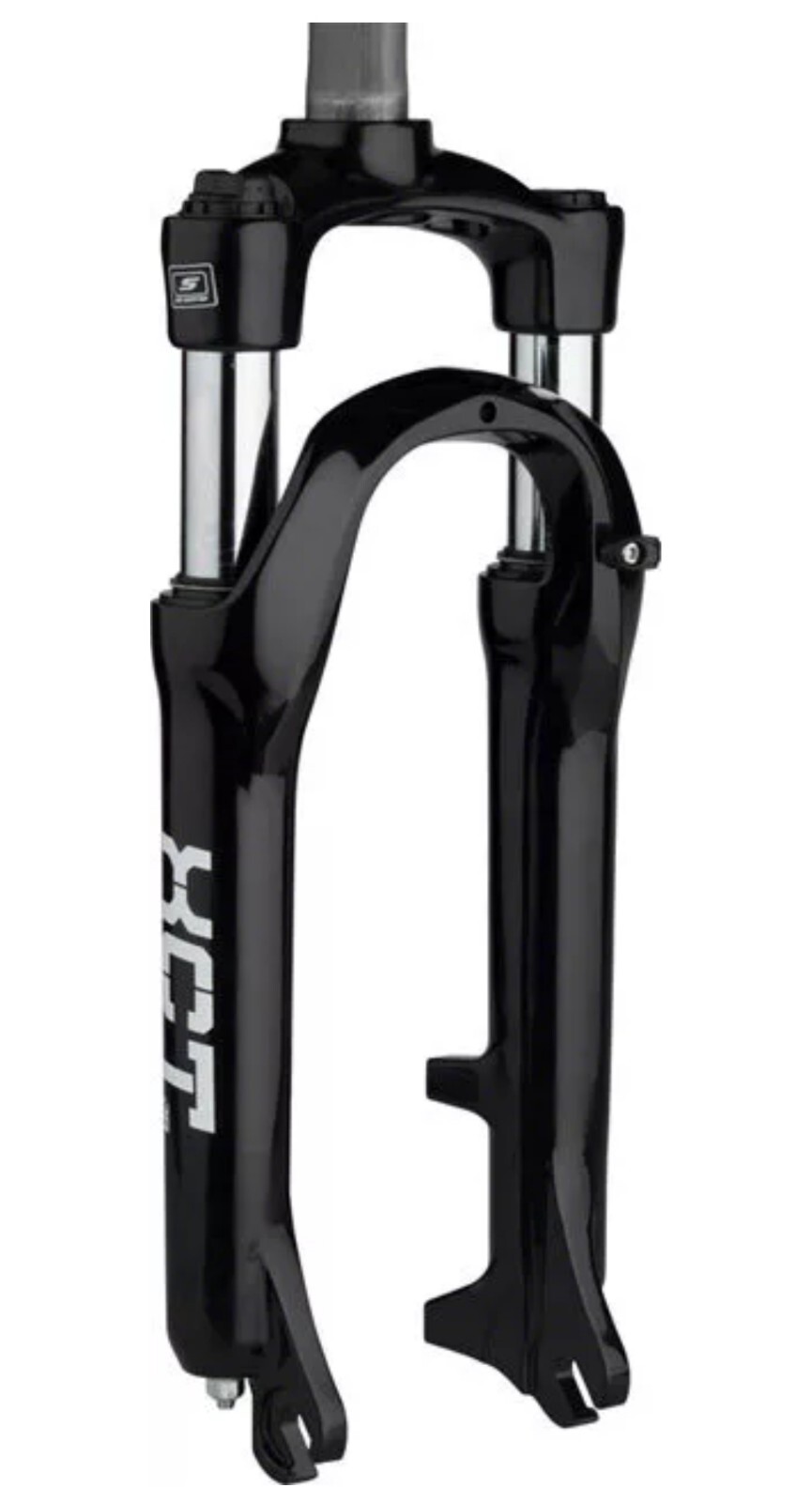 SR Suntour XCT JR-L 20 Suspension Fork: 20″, 1-1/8″ Threadless Steerer, 63mm Tra