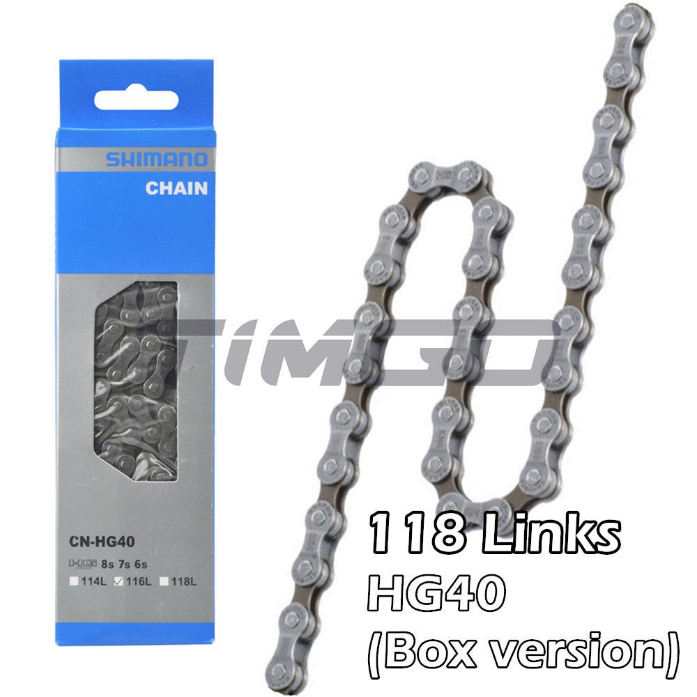 Shimano 6/7/8/9/10 Speed Chain HG40 HG71 HG53 HG54 112/116/120 Links HG-Tech