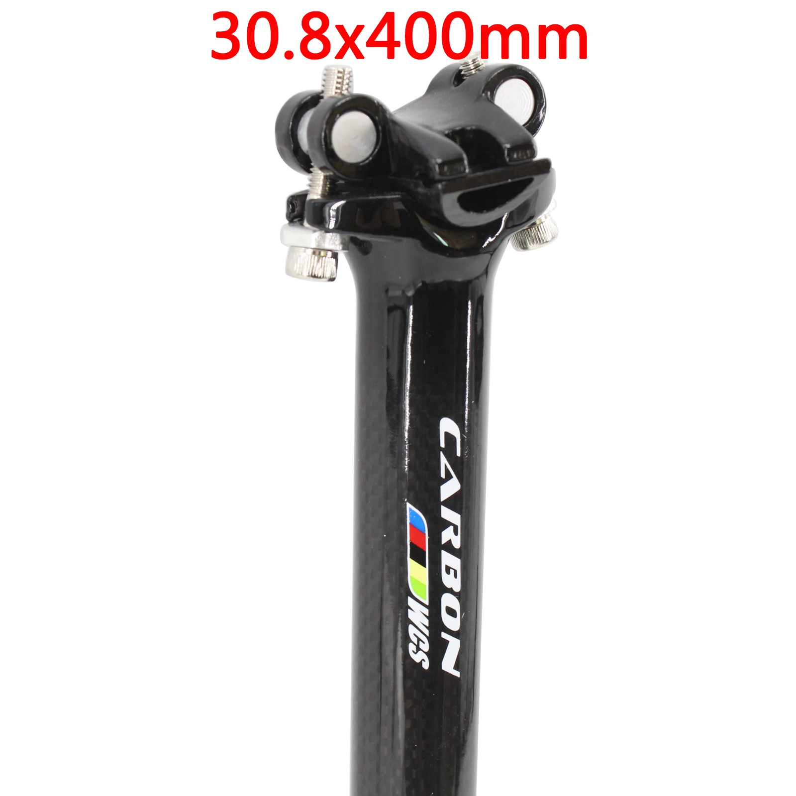 MTB Mountain Road Bike Carbon Fiber Seatpost 25.4/27.2/30.8/31.6mm 3K Seat Tube