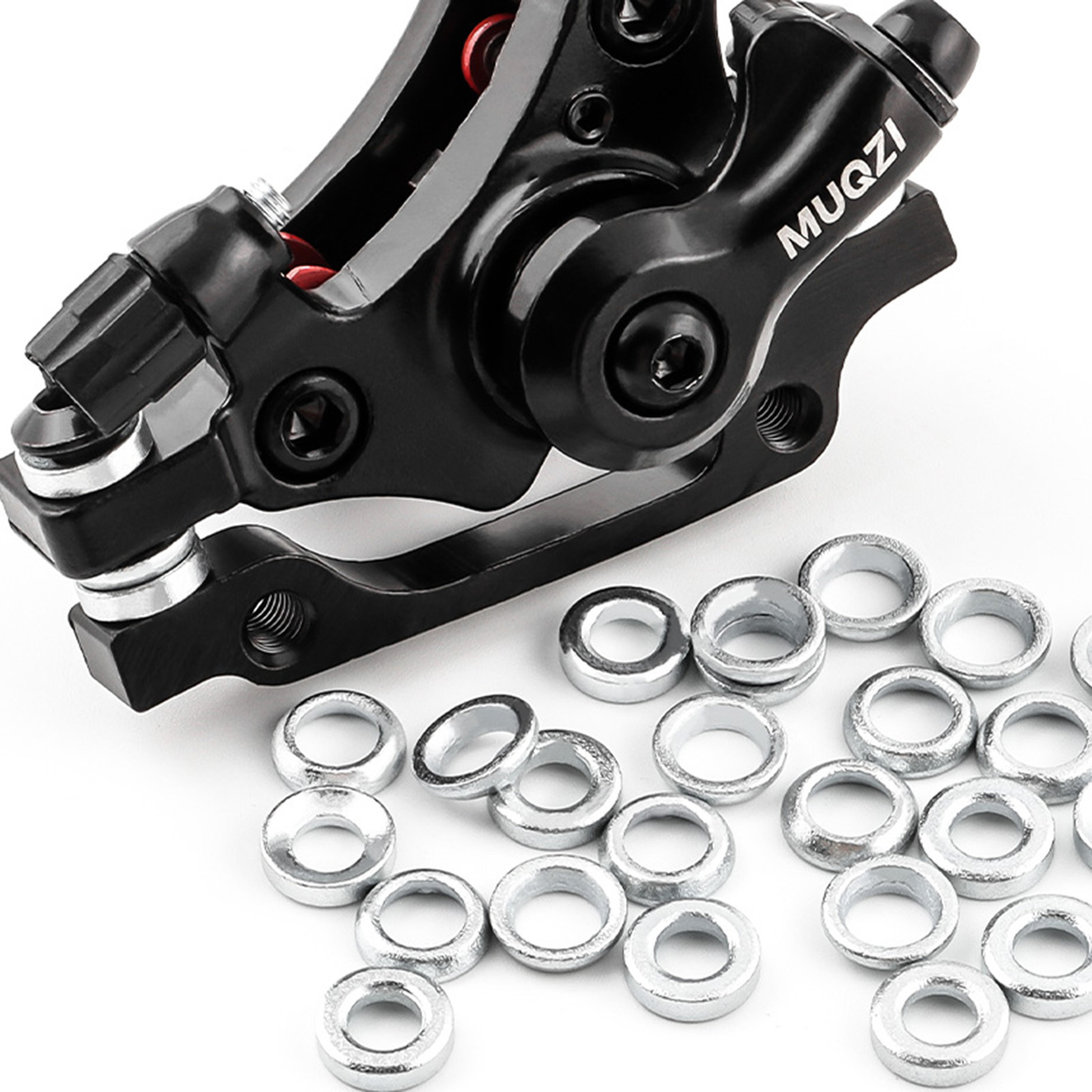 4 Set M6 Bike Brake Screw Washer Spacer Concave Convex Disc Brake Spacer Washers