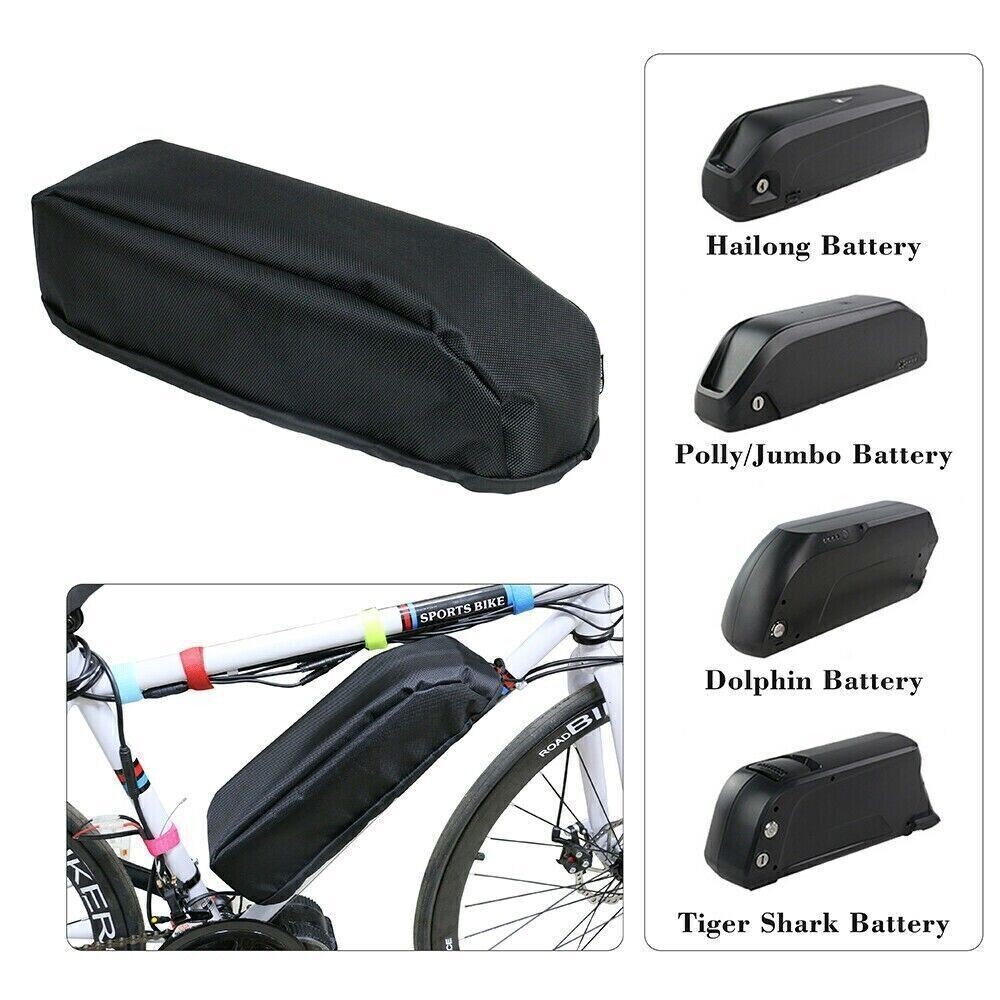 1 piece Ebike Battery Cover Waterproof, Dustproof, Wear Resistant Bike Frame Bag