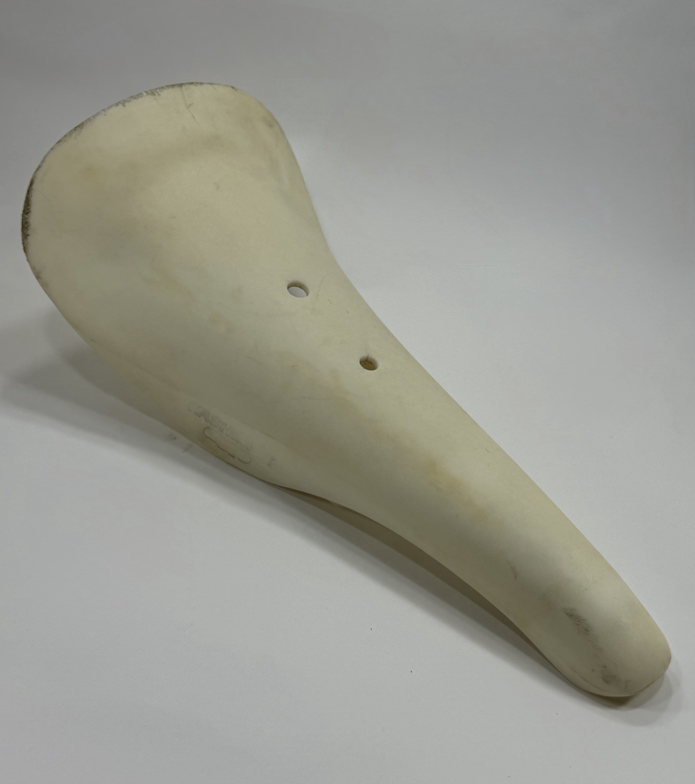 Vintage Kashax AERO Seat White Old School BMX Saddle Dyno GT Haro Hutch Mongoose