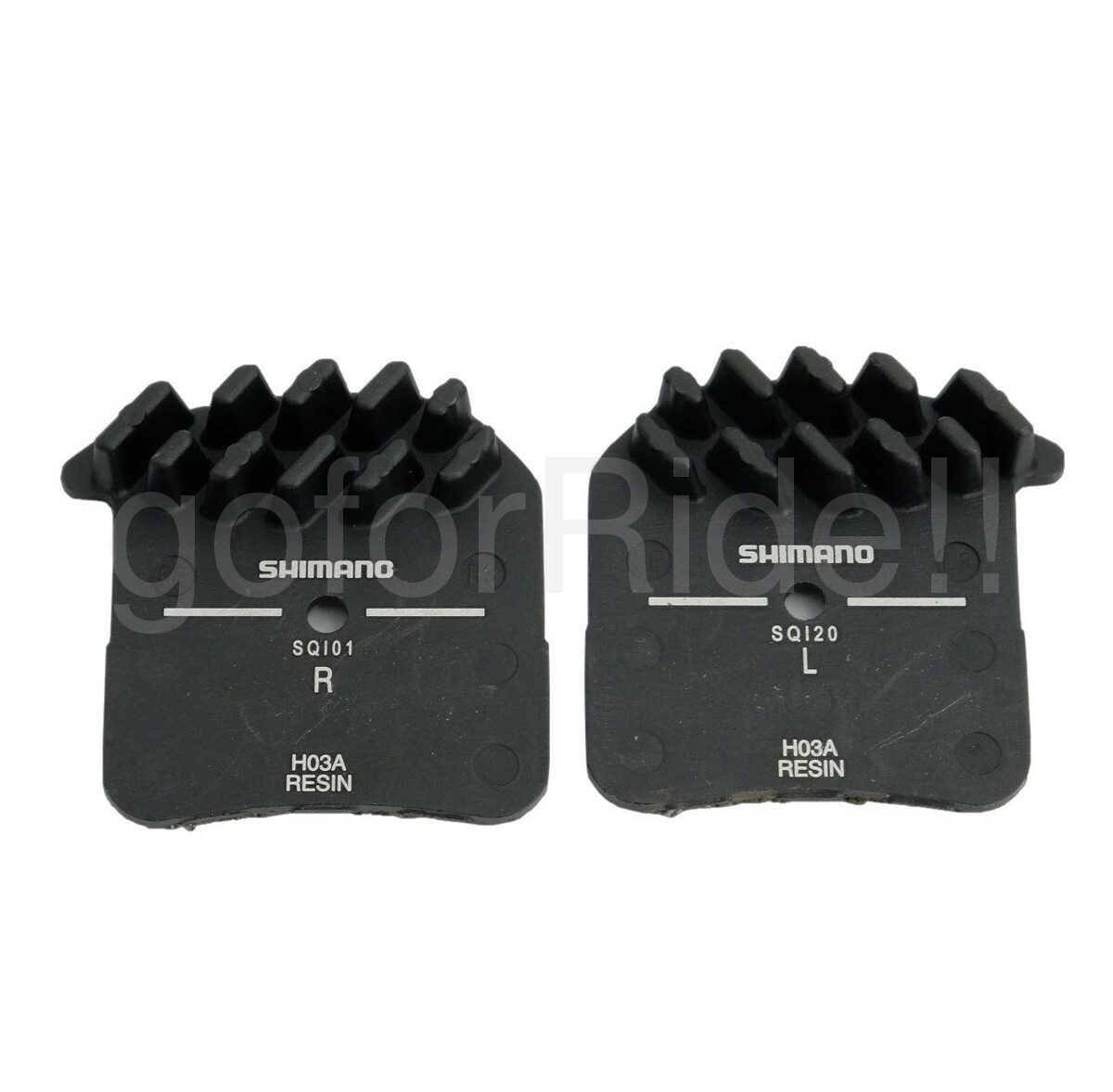2x Shimano H03A SAINT M820 ZEE XT M8020 Resin Disc Brake Pads Ice Tech Y1XM98020