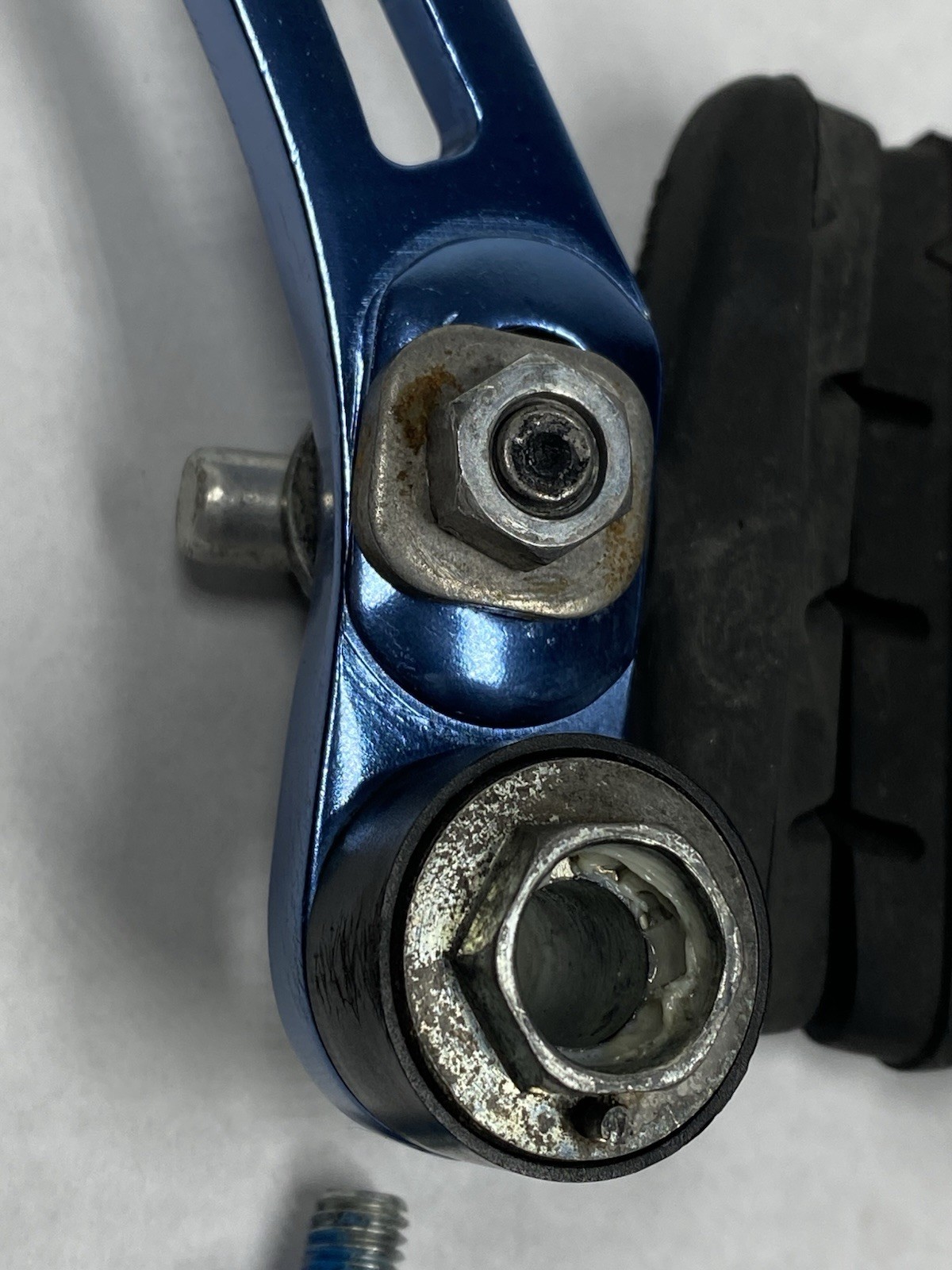 Dia-Compe Versa C5 Cantilever Brake Set Blue Anodized Front Rear Vintage MTB