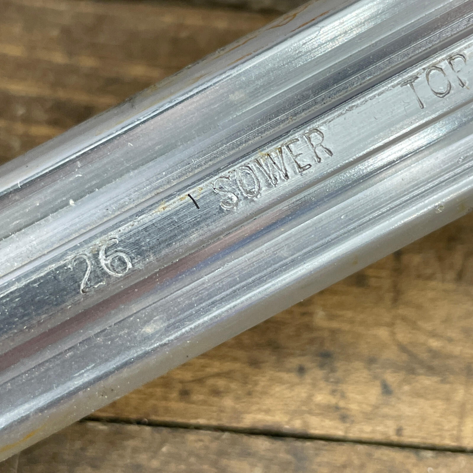 26 mm Fluted BMX Seatpost Sower 26.0 mm Old School BMX OG Post 10 in Alloy 80s
