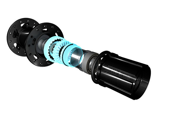 Knight IMPEL RATCHET DRIVE HUBSET 28H 12×142 / 12×100 DISC XDR/HG 400g LIGHT!