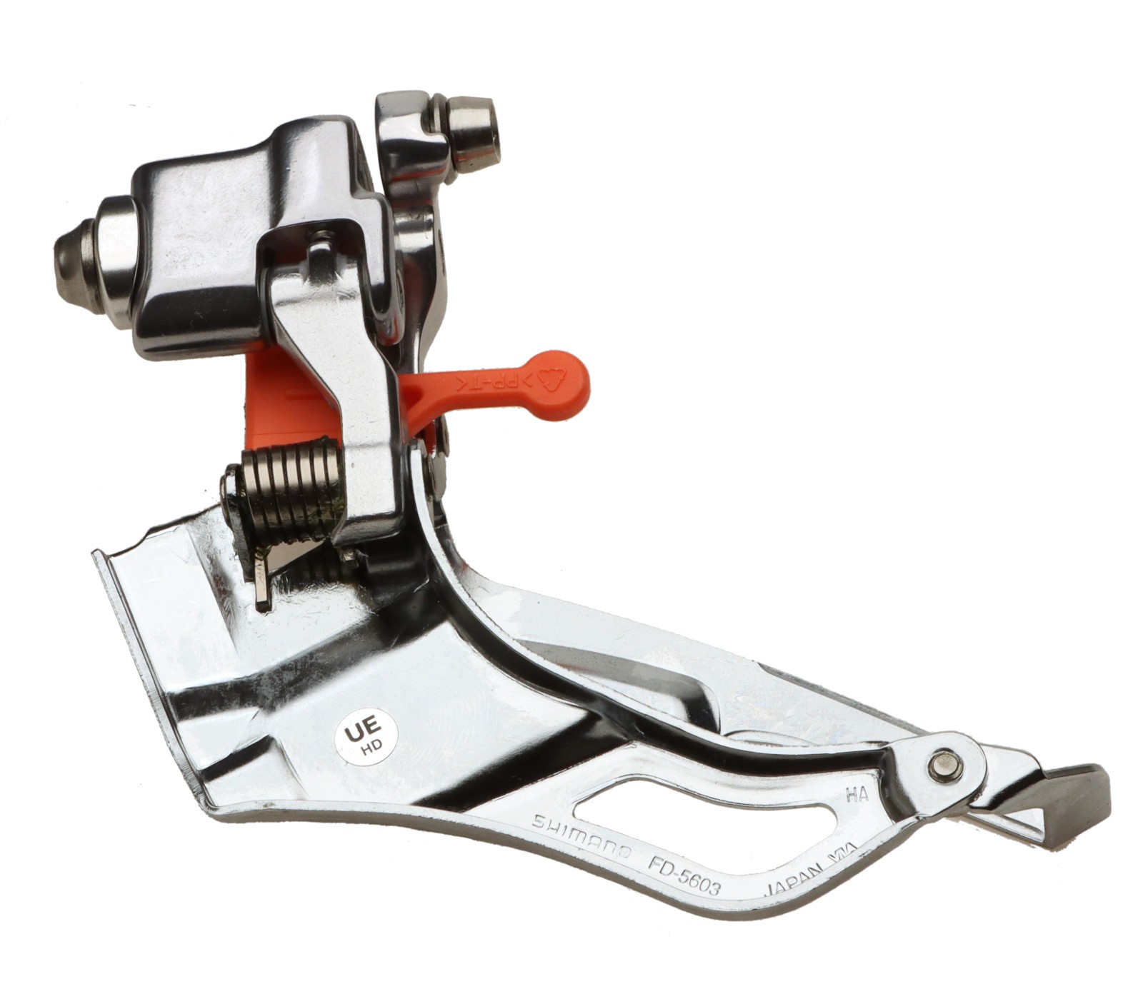 Shimano 105 FD-5603 Front Derailleur 3x10s Braze On Silver NOS