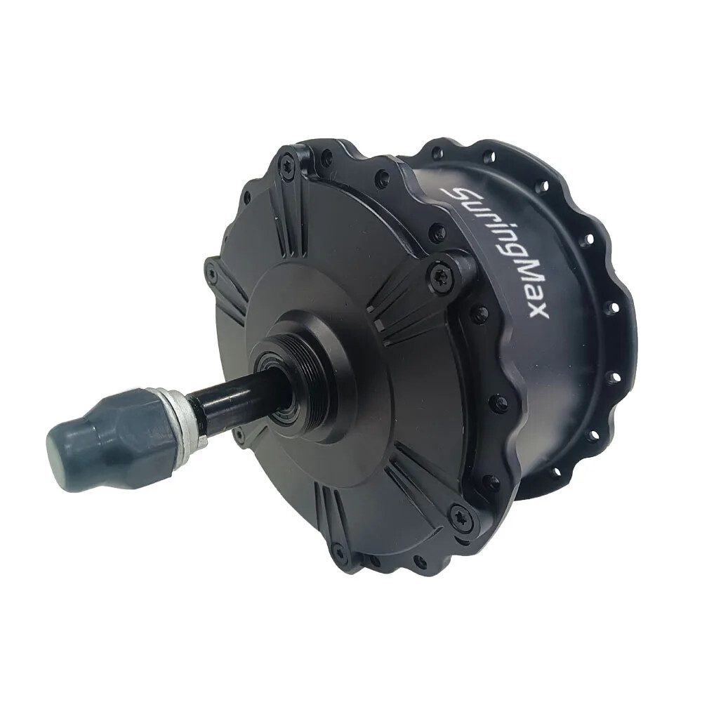 1000w Fat Hub Motor Helical Gear 175mm Dropout E-bike 48v 390rpm Snow Tire Rim