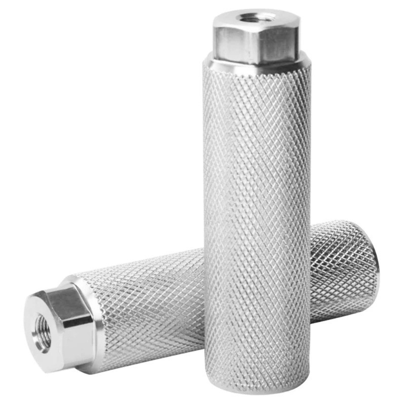 1Pair Bike Pegs Aluminum Alloy Lead Foot Bicycle Pegs MBX Pegs Fit 3/8 in Axles