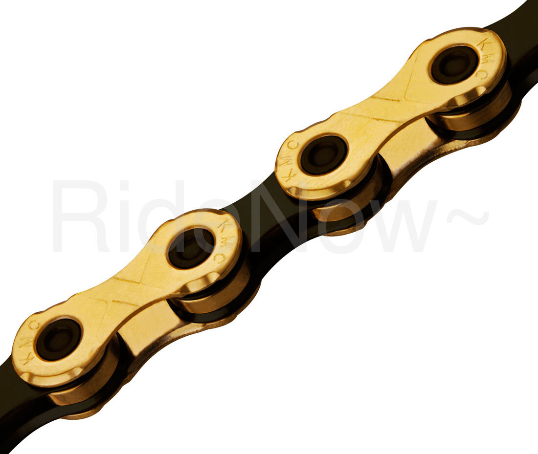 KMC X12 Gold/Black 12-Speed Road / MTB Bike Chain 126L fits SRAM Shimano Campy