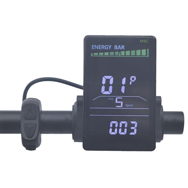 LCD Display Meter Control Panel 24V 36V 48V 52V 60V Electric Bike Accessory