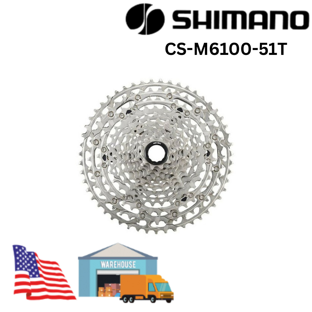 Shimano Deore CS M6100 12 speed Cassette 10 51t Micro Spline
