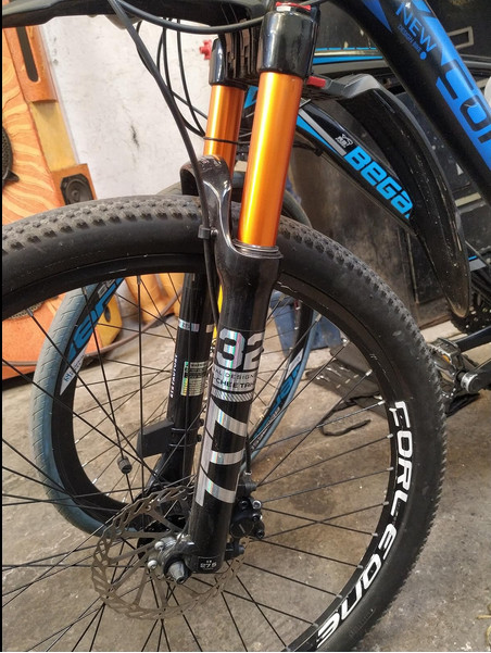 ZTZ 26/27.5/29 inch MTB Air Suspension Fork QR 9mm*100mm for XC/AM Mountain Bike