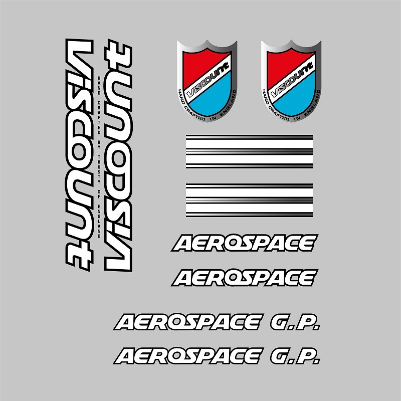 Viscount Aerospace G.P. Decals, Stickers: n.762