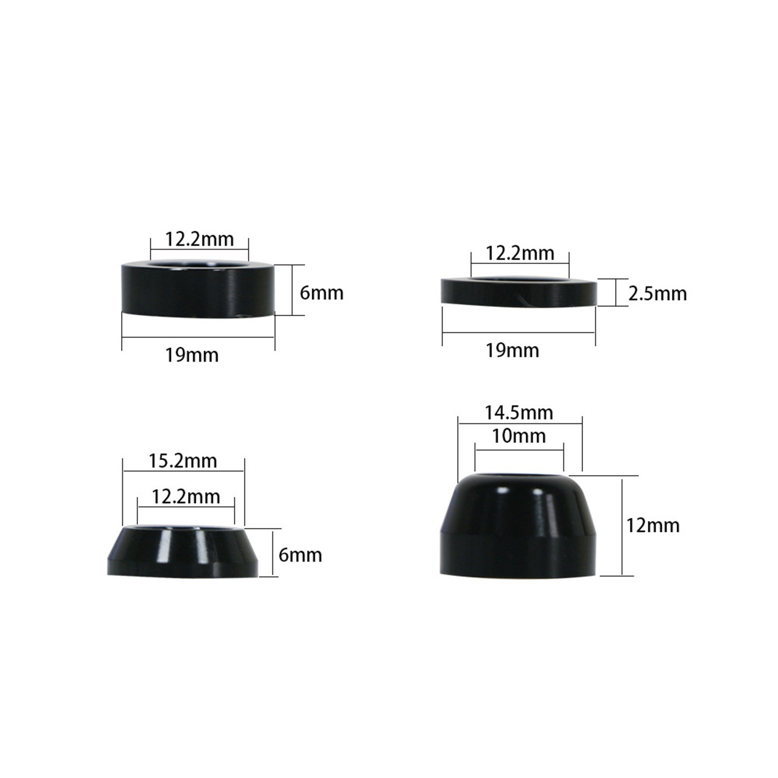 Thru Axle Bicycle Trainer Compatible with Various Sizes for Indoor Use