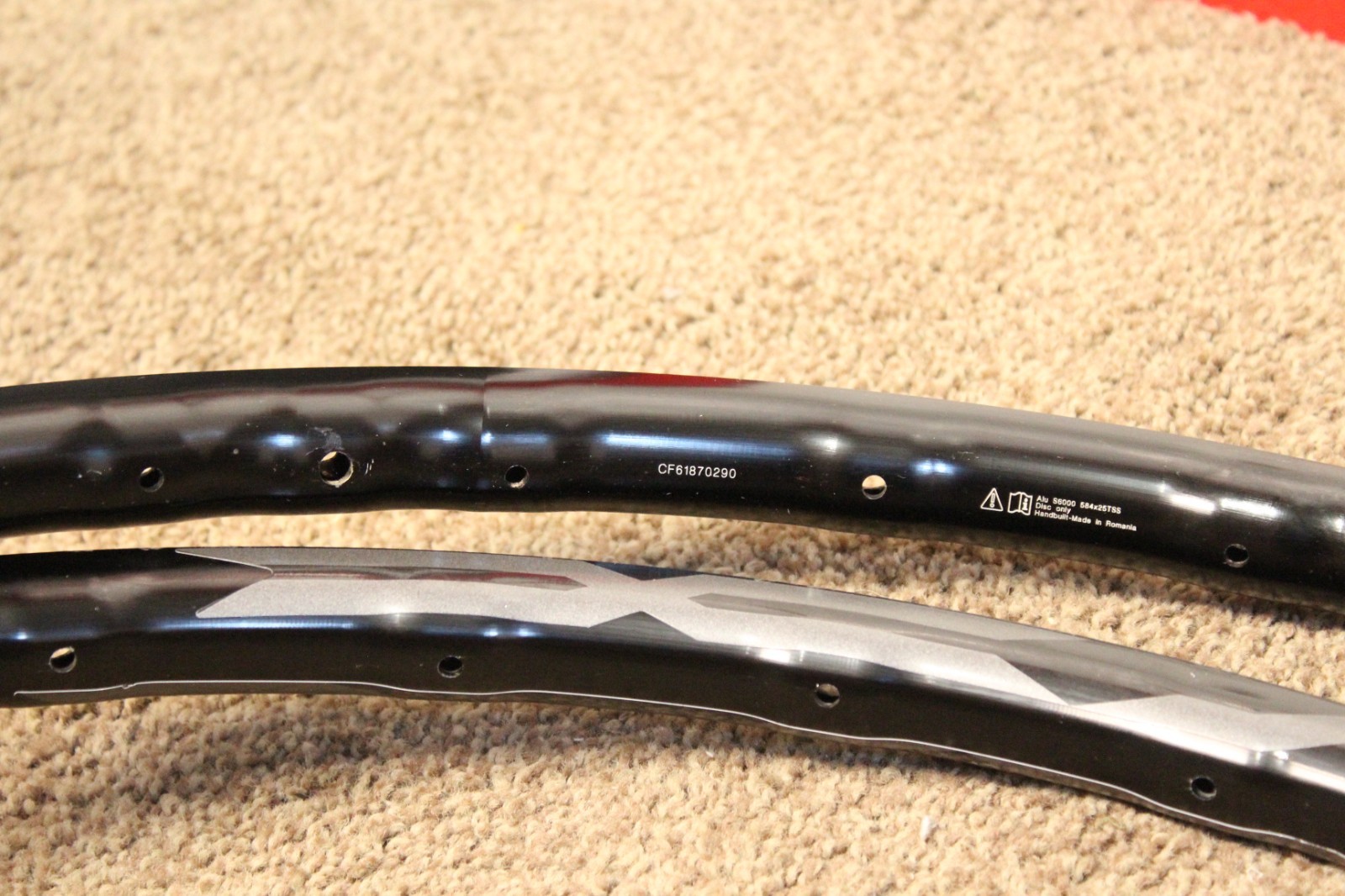 Great MAVIC XA Elite 27.5″ MTB Disc Rim set 24 holes, Presta valve rims Mountain