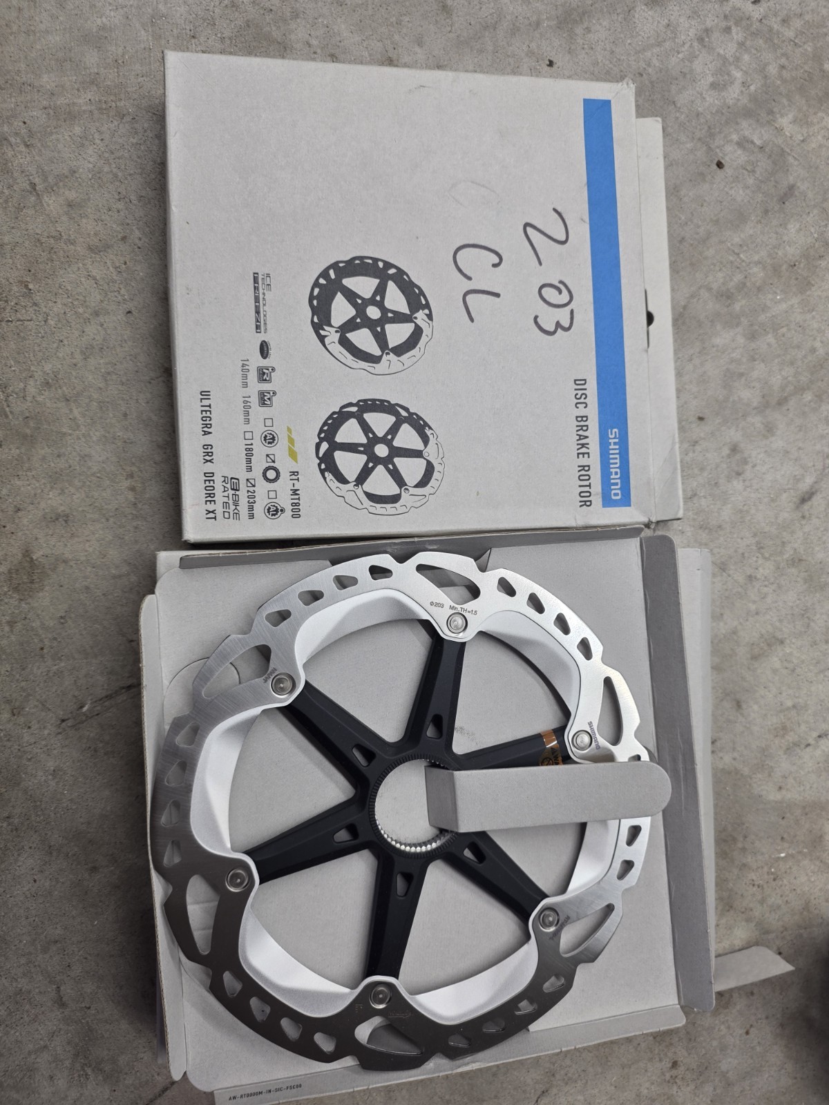 Shimano Centerlock 203 Mm