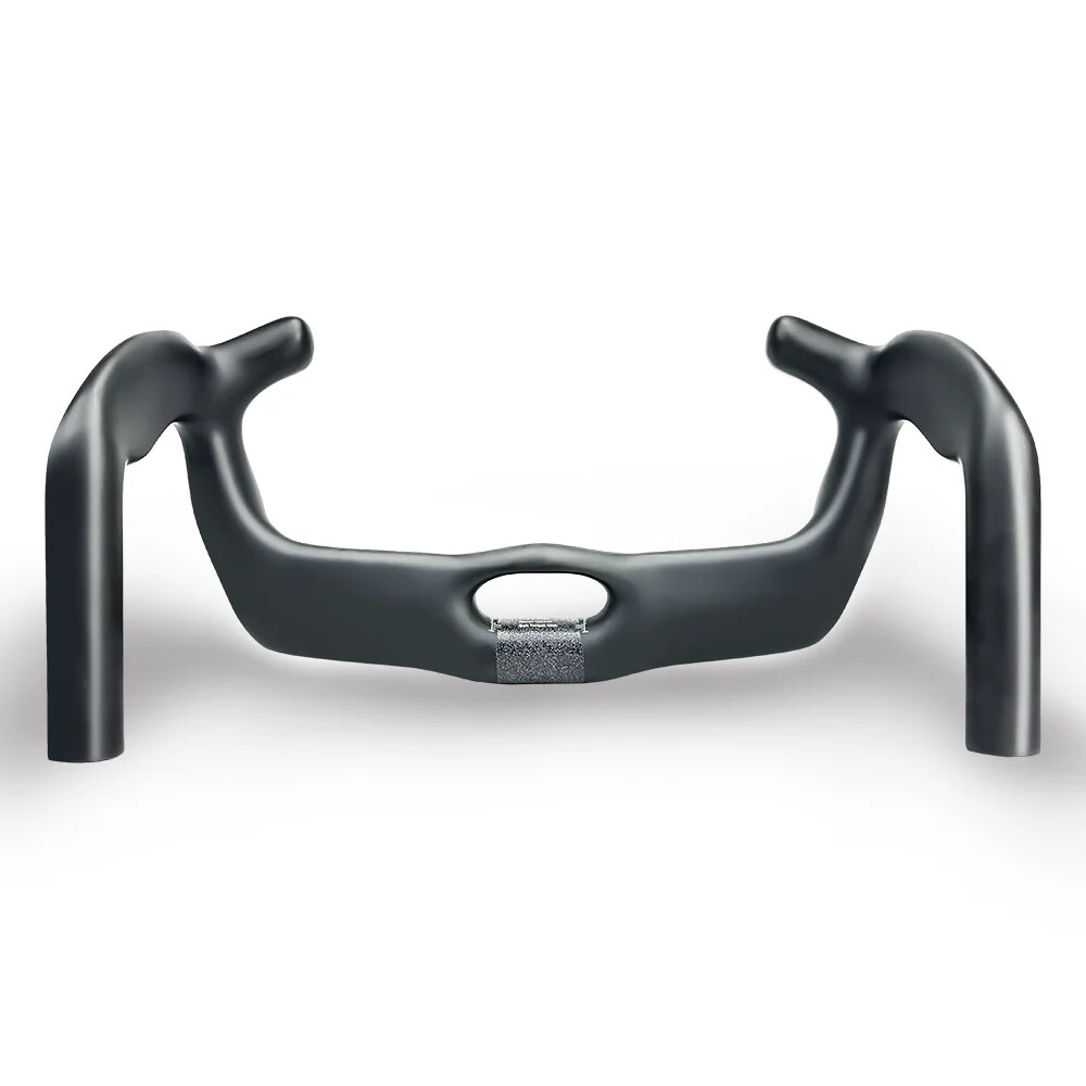 Carbon Fiber Track Bicycle Handlebar TT Bike Handlebar Fixed Black Matt 31.8mm