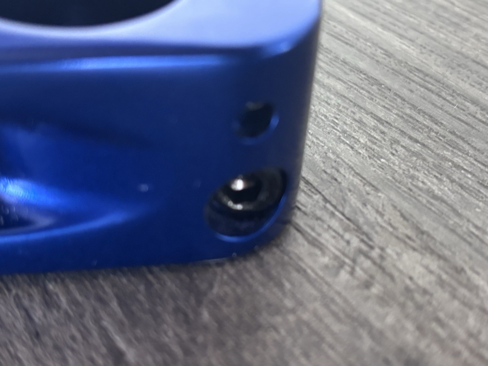 Promax Banger front load 31.8mm, CNC Alloy, 48mm Reach, , 1-1/8″ BLUE