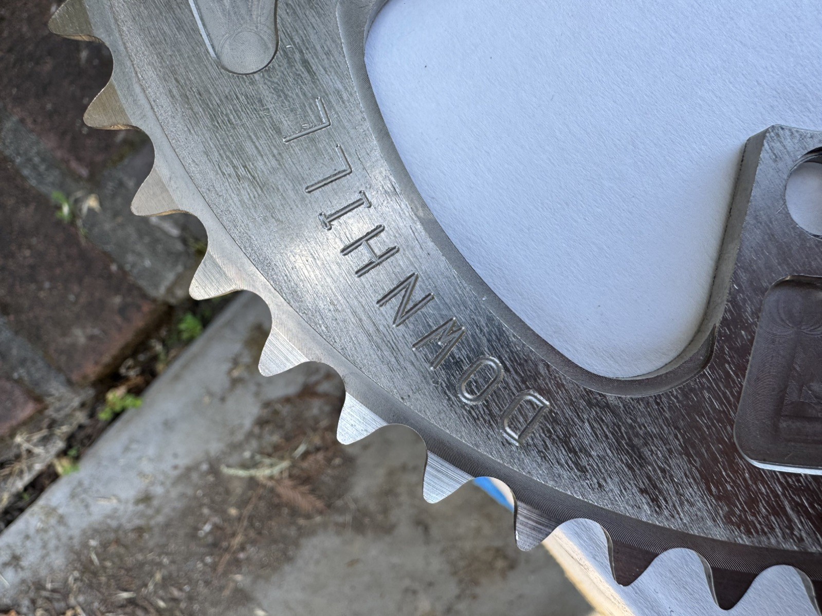 Real Design downhill Chainring 110mm BCD 52T NOS Vintage MTB Kooka