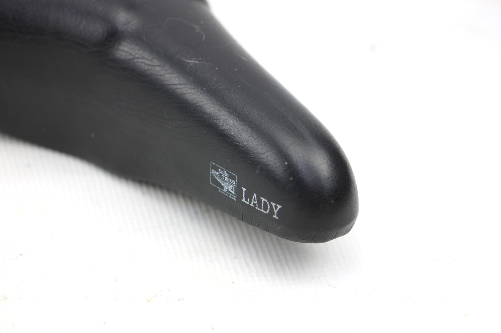 SELLE SAN MARCO LADY SADDLE Bike Seat 190x240mm 400g Black Leather