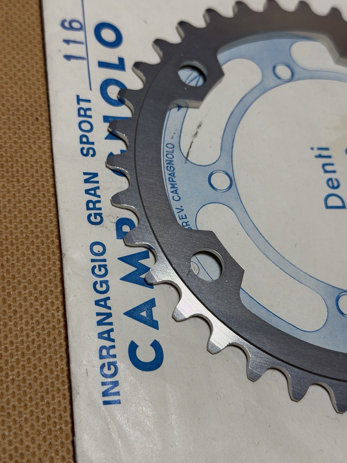 NOS Vintage Campagnolo Gran Sport 36T Chainring 116 BCD For GS Triomphe Victory