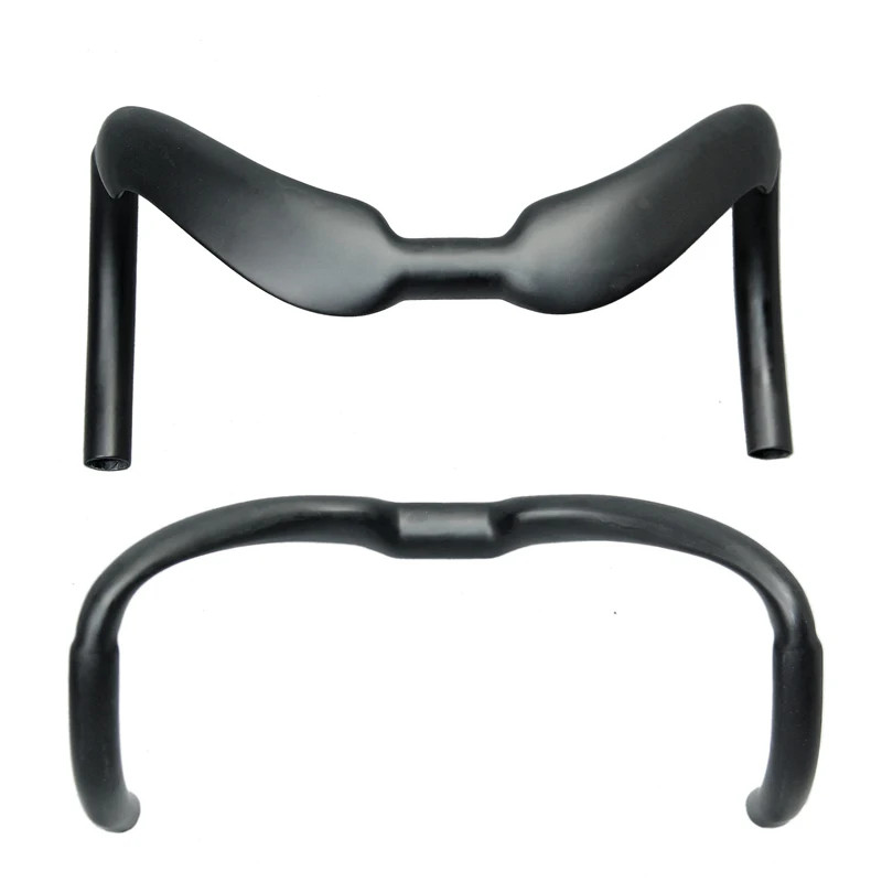 3K/UD Matte/glossy Finish Carbon Handlebar Track Bike Drop Bar 31.8mm 370/385mm