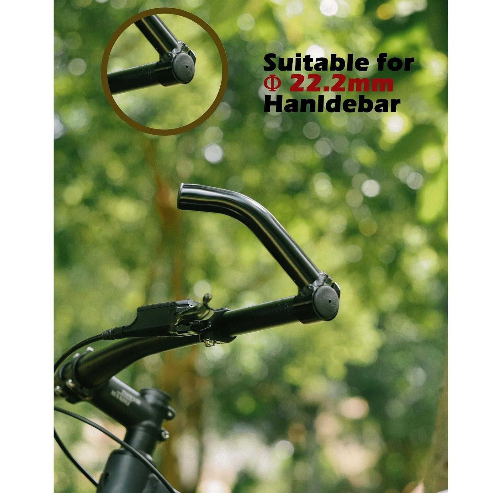 Thinvik Aluminum Alloy Bike Bar Ends for MTB and Road Bikes