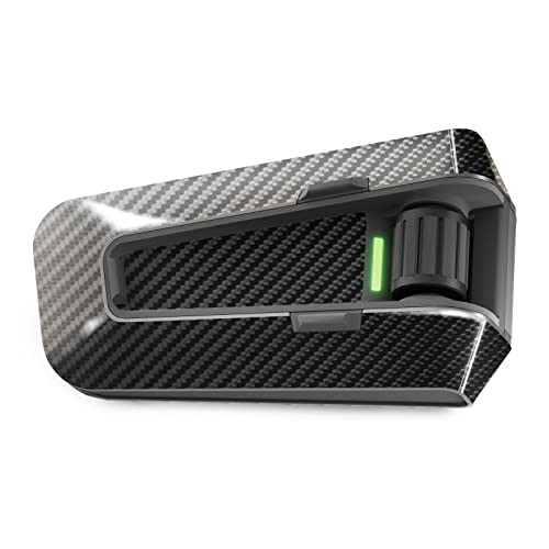 Motorcycle Bluetooth Headset Cardo Packtalk Edge Pe-black Carbon Fiber