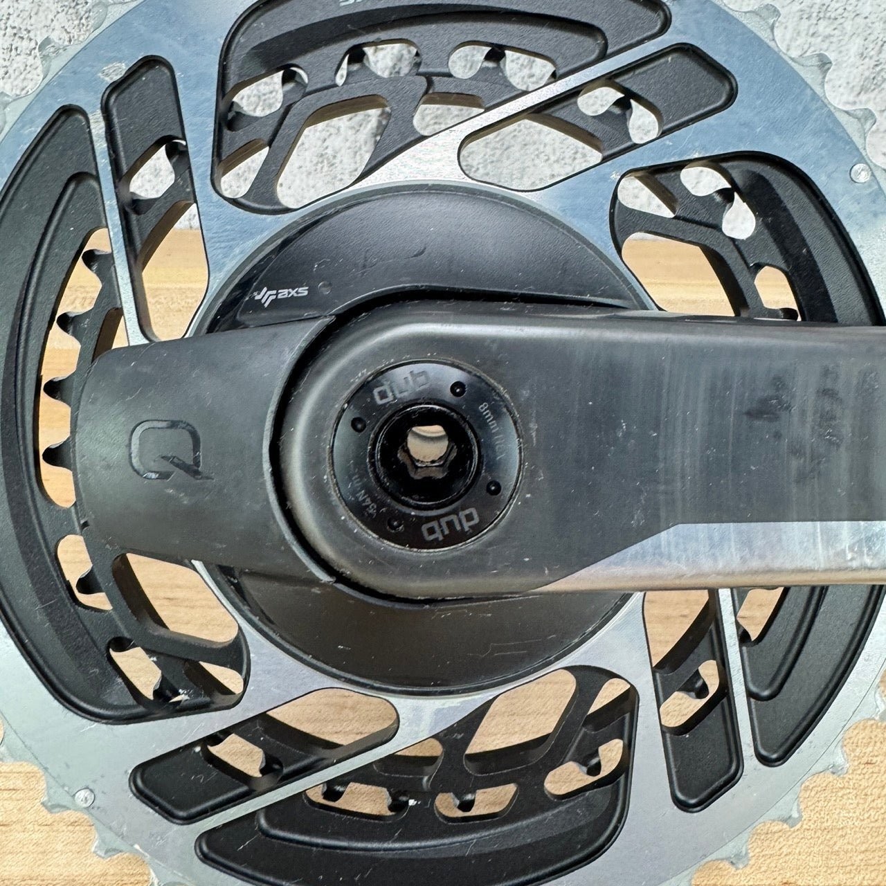 SRAM Red AXS D1 Quarq 48/35t Chainrings 172.5mm Power Meter Crankset DUB SL