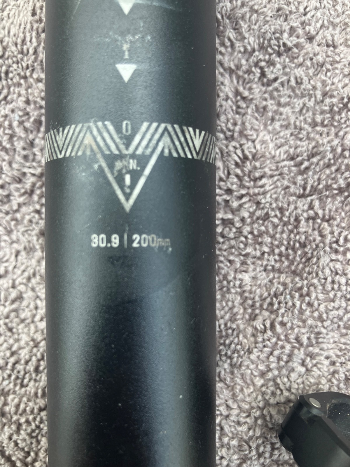 One up mtb dropper seat post 30.9/ with 31.6 adapter