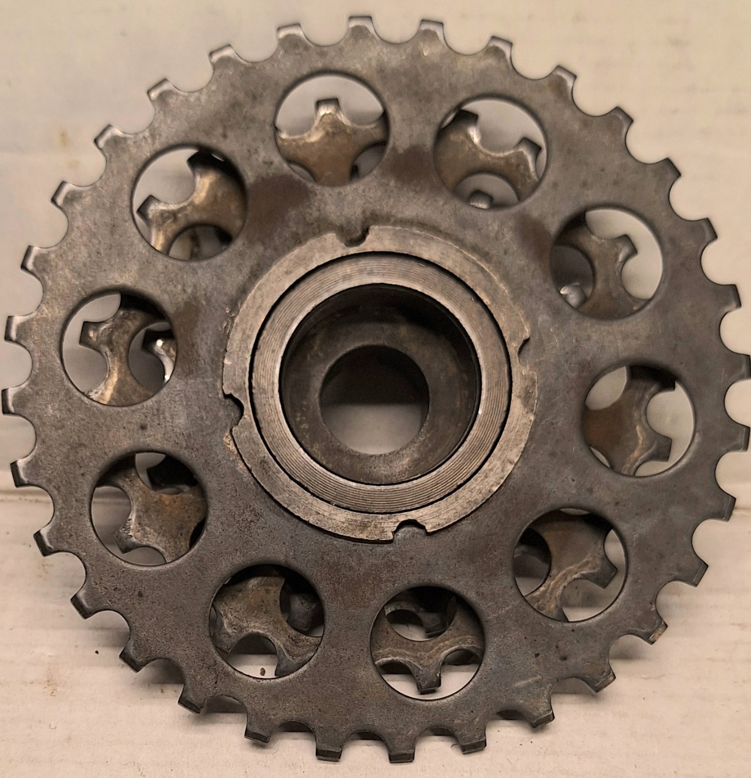 Vintage SunTour Perfect 5-Speed Freewheel METRIC 34×1.00 French Thread 32t 32-14